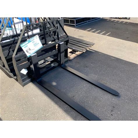 temu skid steer|Frame 4000 Lbs Capacity Pallet Forks W/ Receiver .